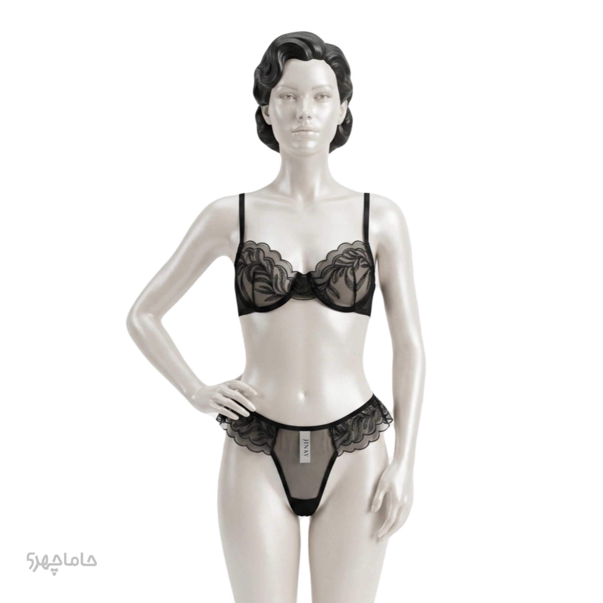 Bra and panties set (2) ست شورت و سوتین تورگاز ژِینا