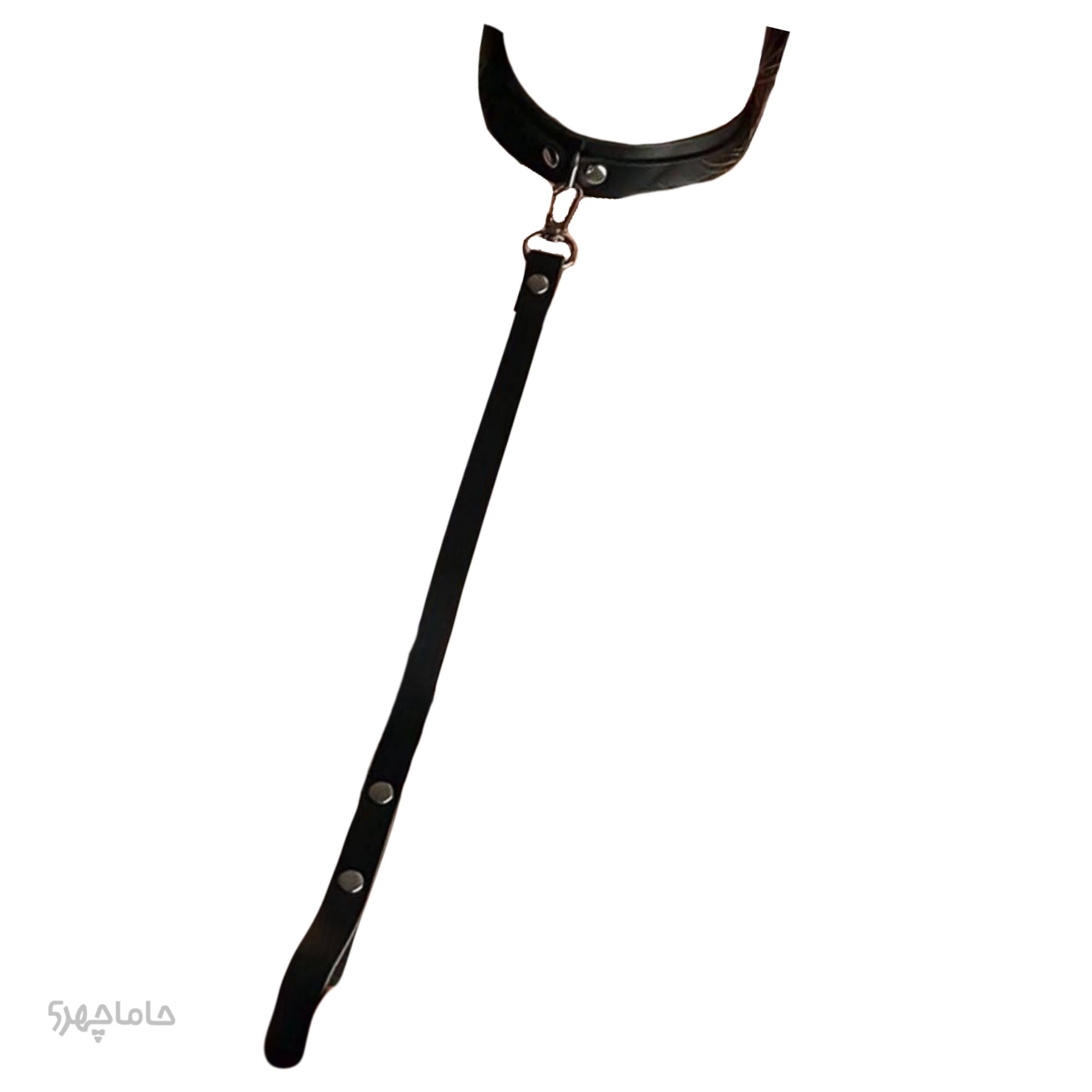 leather strap (1) گارتر چرمی قلاده - تصویر 1